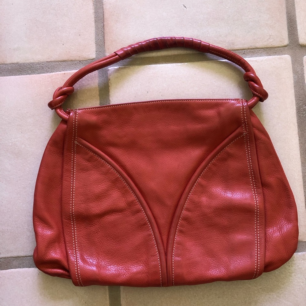 Chi made in Italy genuine leather hand bag